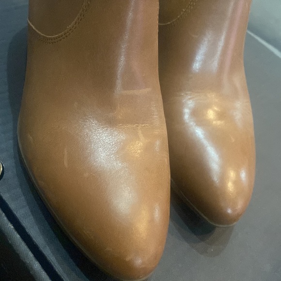 Frye Jennifer Booties. Never worn size 9. Natural beige. - Picture 6 of 9